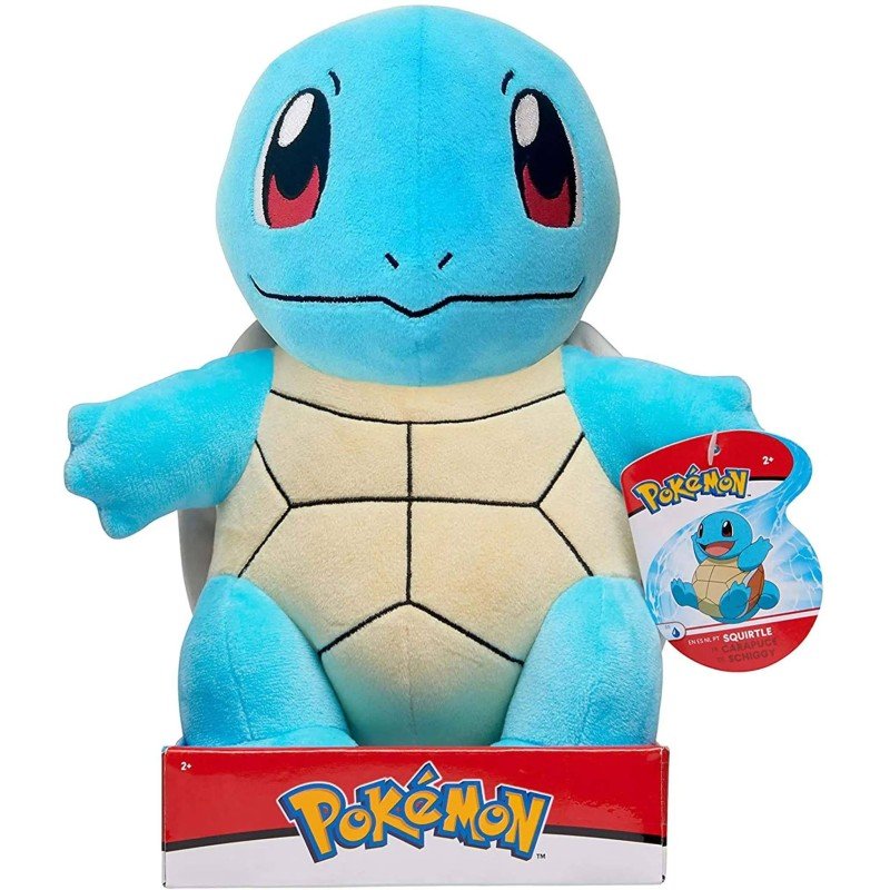 Pokémon peluche Carapuce 30 cm | 0191726379560