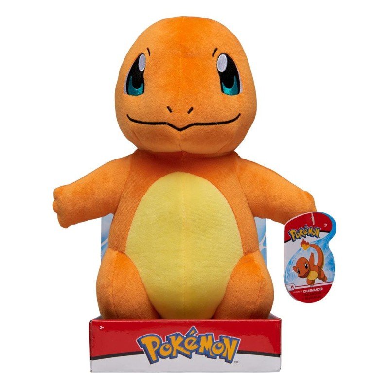 Pokémon peluche Salamèche 30 cm | 0191726379584