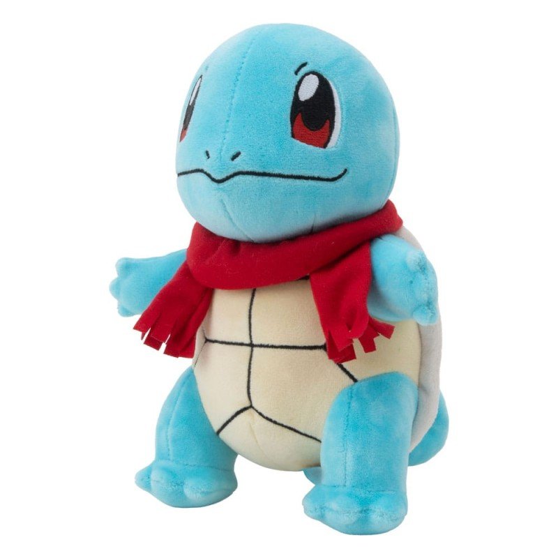 Pokémon peluche Carapuce avec écharpe 20 cm | 0191726481829
