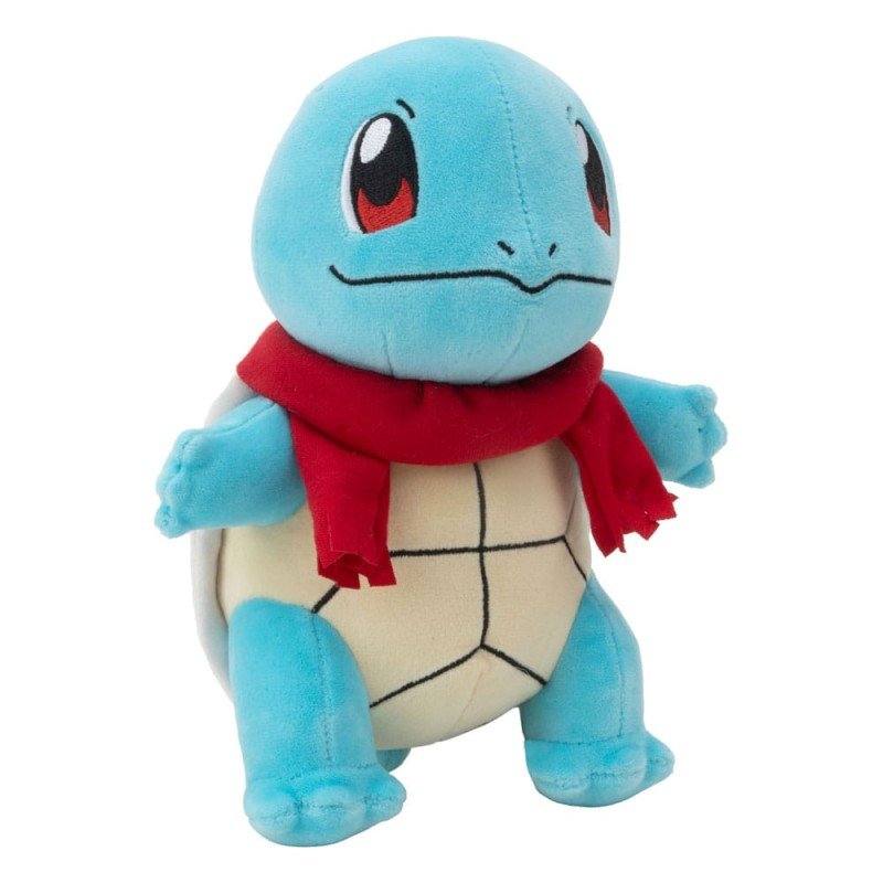 Pokémon peluche Carapuce avec écharpe 20 cm | 0191726481829