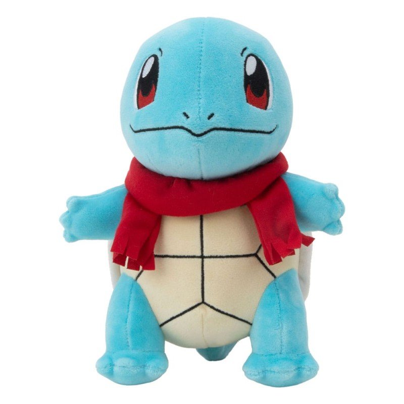 Pokémon peluche Carapuce avec écharpe 20 cm | 0191726481829