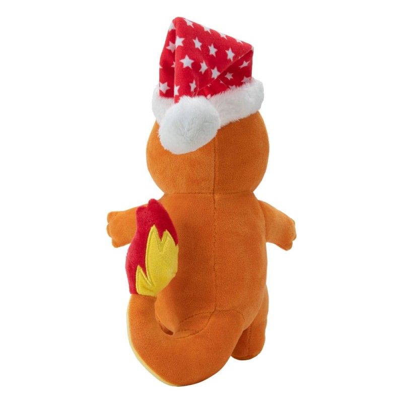 Pokémon peluche Salamèche Bonnet de Noël 20 cm | 0191726481836