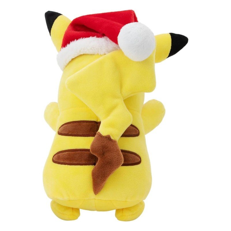 Pokémon peluche Pikachu Bonnet de Noël 20 cm | 0191726497929