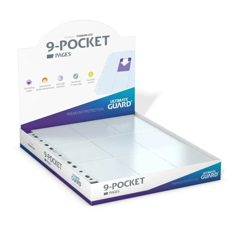 Ultimate Guard - 9-pocket pagina's (100pagina's) | 4056133011518