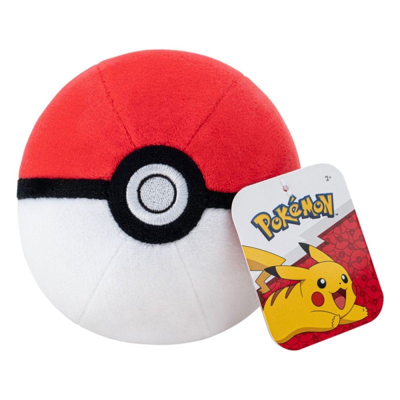 Pokémon peluche Poké Ball 13 cm | 0191726707554
