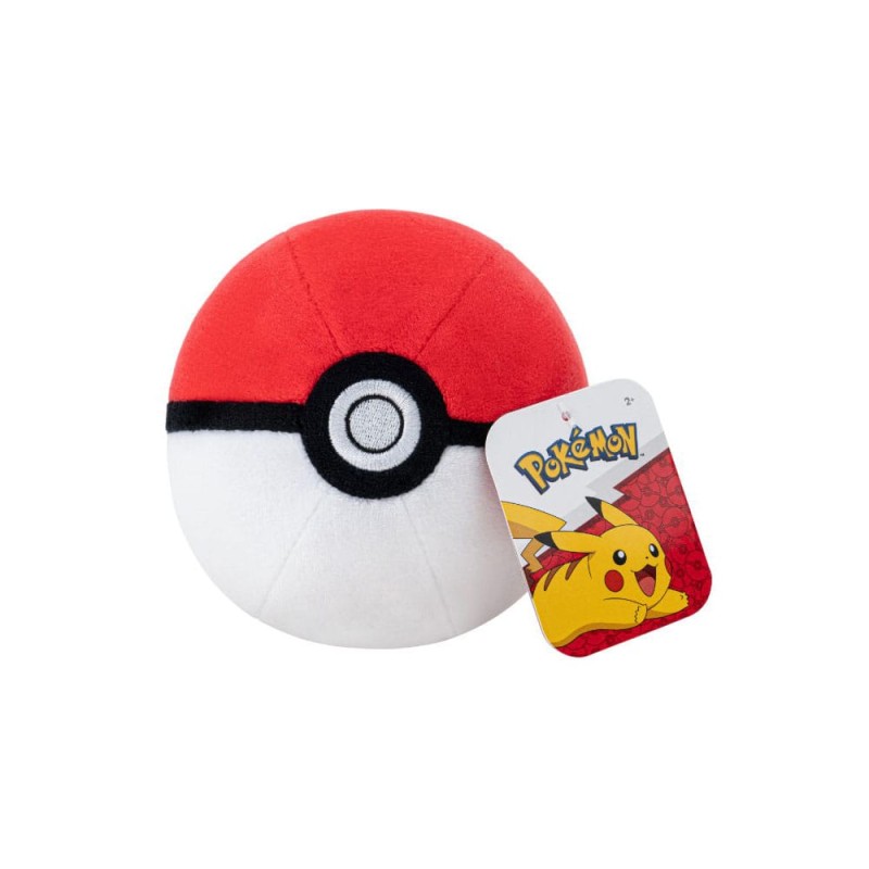 Pokémon Plush Figure Pokeball Version 3 10 cm Assortment (6) | 5710948461423