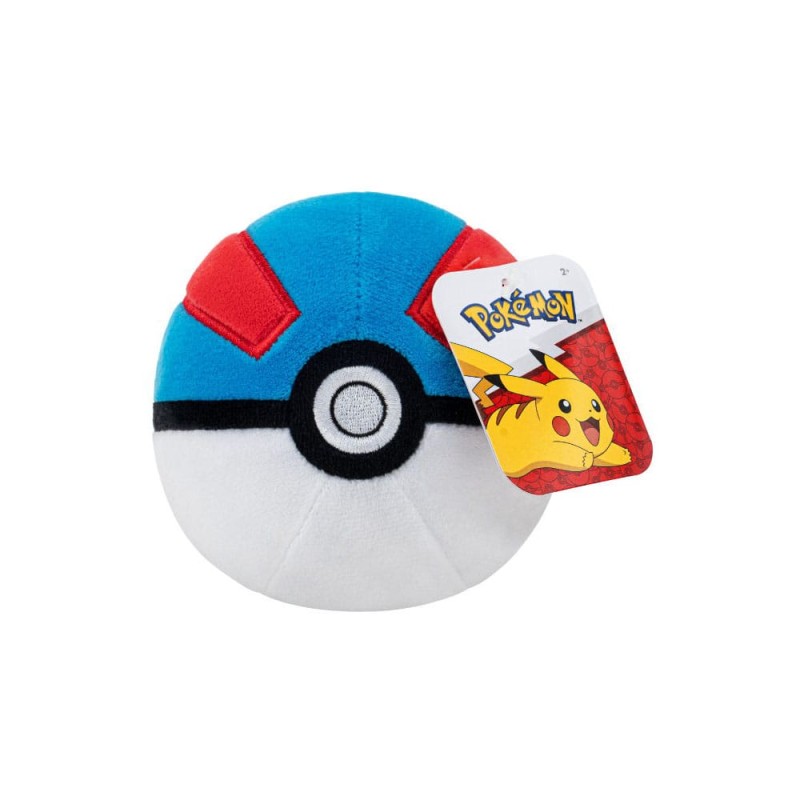 Pokémon Plush Figure Pokeball Version 6 10 cm Assortment (6) | 5710948468002