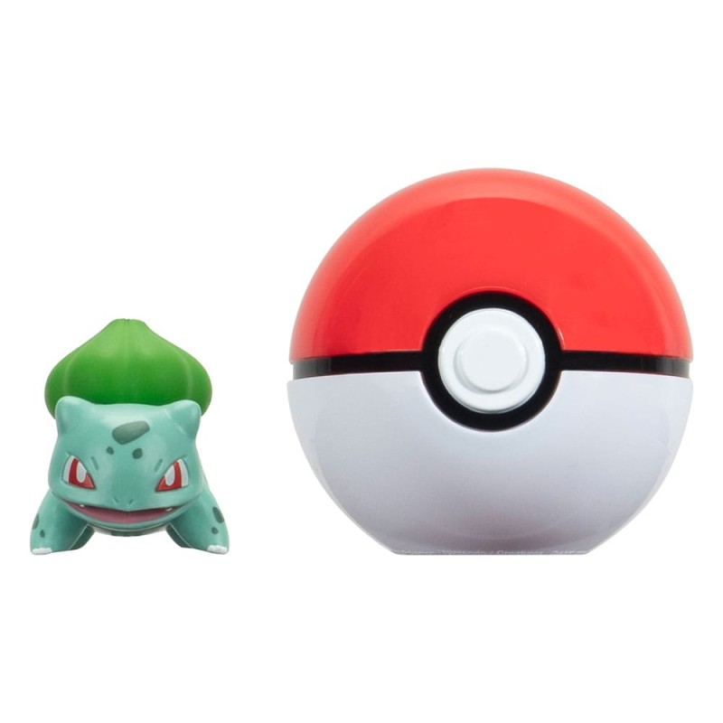 Pokémon Clip'n'Go Poké Balls Bulbizarre no.1 & Poké Ball | 0191726709763