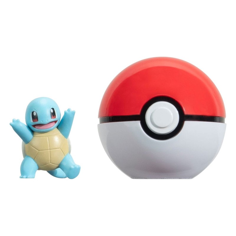 Pokémon Clip'n'Go Poké Balls Carapuce no.3 & Poké Ball | 0191726709787