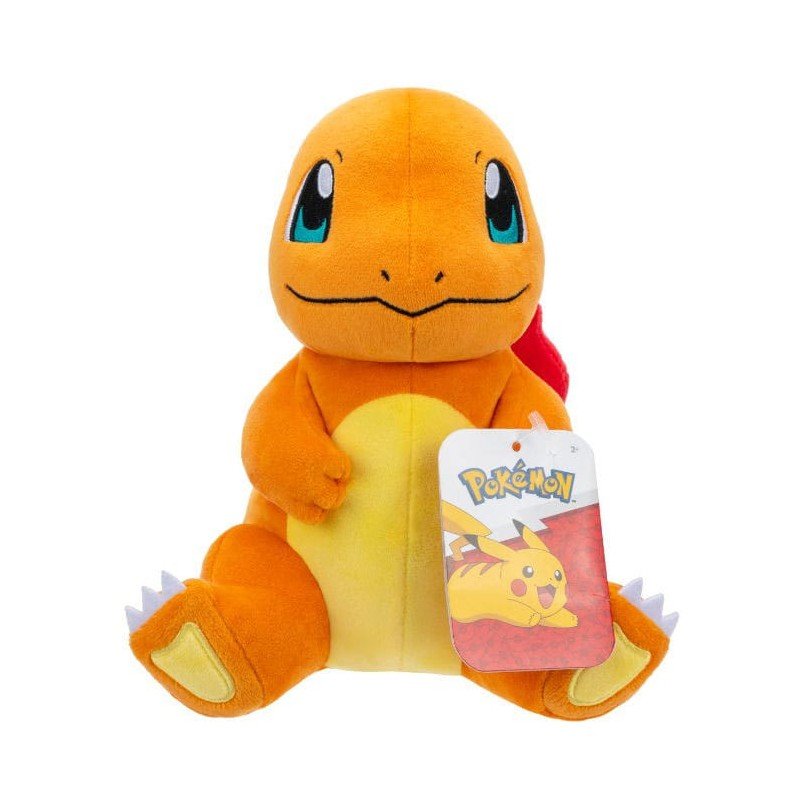 Pokémon peluche Salamèche 20 cm | 0191726710059