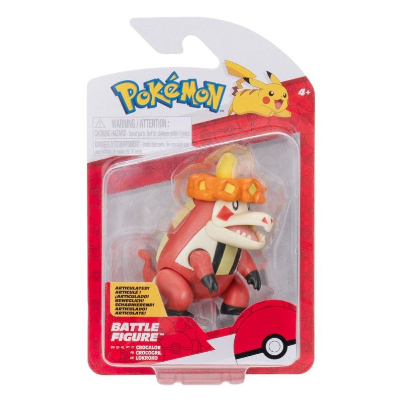 Pokémon figurine Battle Crocogril 5 cm | 0191726755456