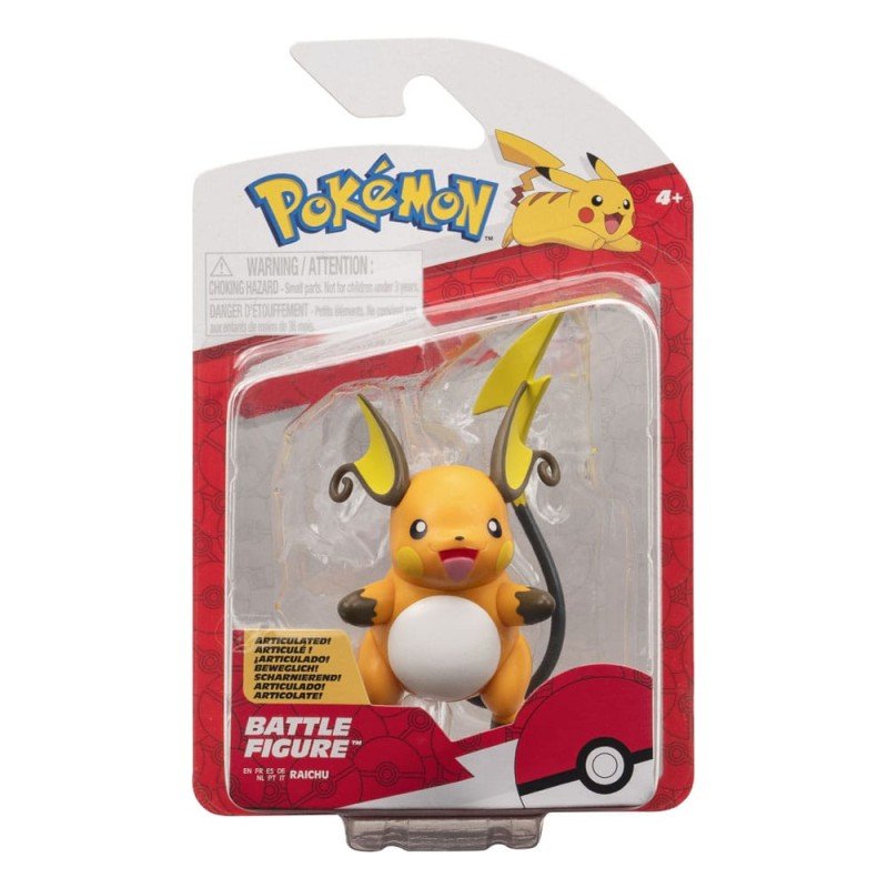 Pokémon figurine Battle Raichu 5 cm | 0191726755722