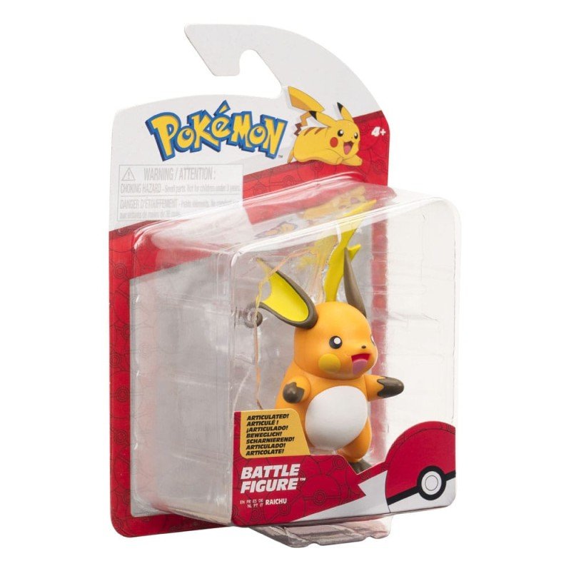 Pokémon figurine Battle Raichu 5 cm | 0191726755722