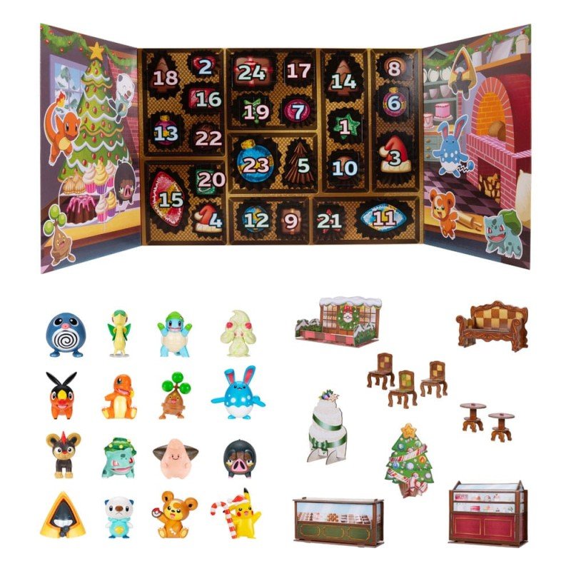Pokémon Advent Calendar Holiday 2025 *Version EN* | 0191726756309