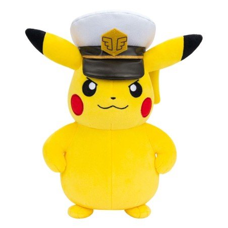 Pokémon peluche Captain Pikachu 20 cm | 0191726763079
