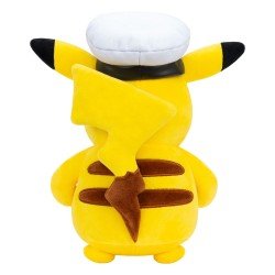 Pokémon peluche Captain Pikachu 20 cm | 0191726763079