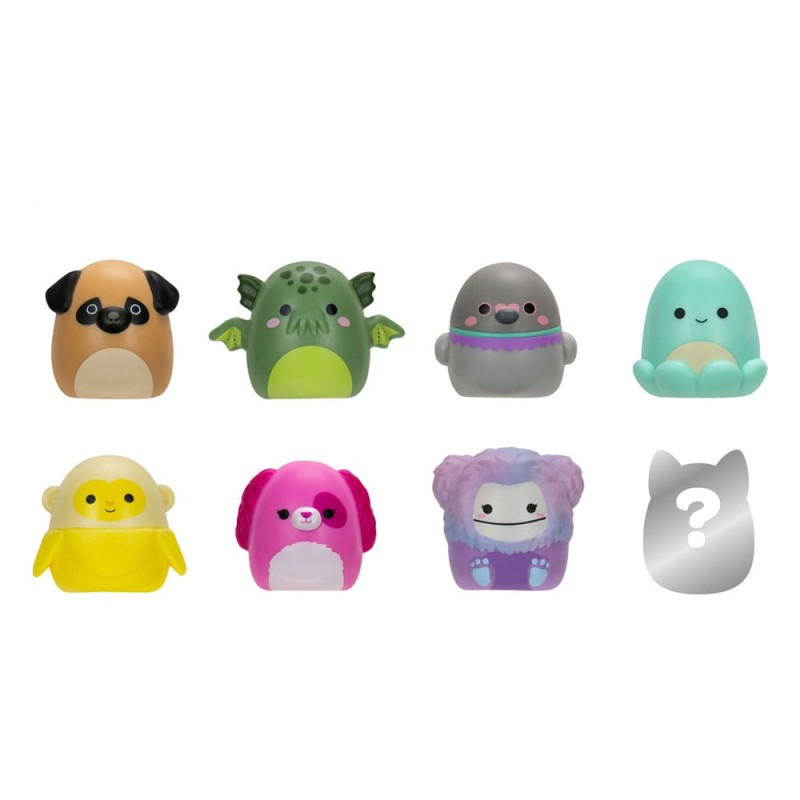 Squishmallows Squish-a-longs Set de 8 Minifigurines Series 2 Style 1 2,5 cm | 0191726755197