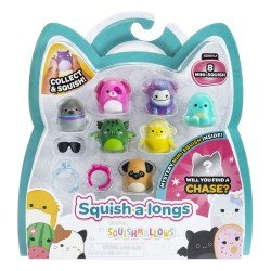 Squishmallows Squish-a-longs Set de 8 Minifigurines Series 2 Style 1 2,5 cm | 0191726755197
