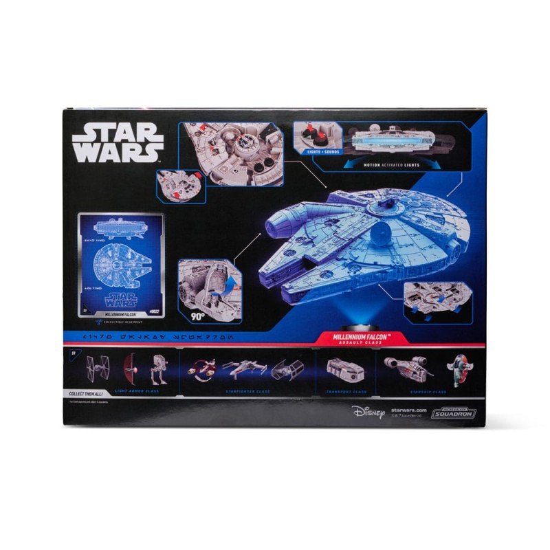 Star Wars feature véhicule avec figurines Millennium Falcon 23 cm | 0191726753704