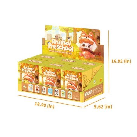 QKid: Animal Preschool Series Blind Box Figurine 18 cm Display (6) | 6975733531432