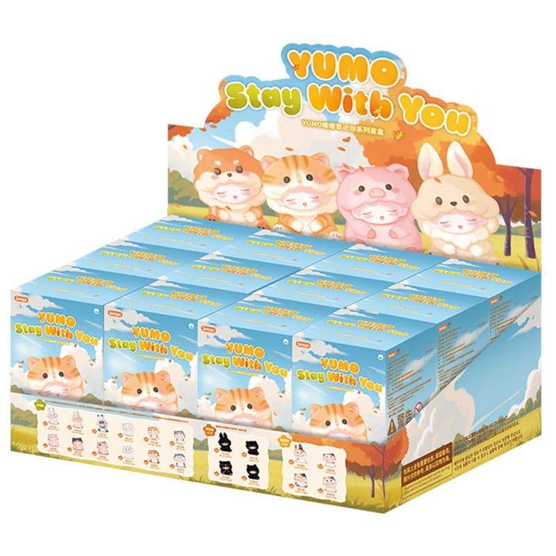 Yumo: Stay with You Series Blind Box Figurine 6 cm Display (12) | 6975733531593
