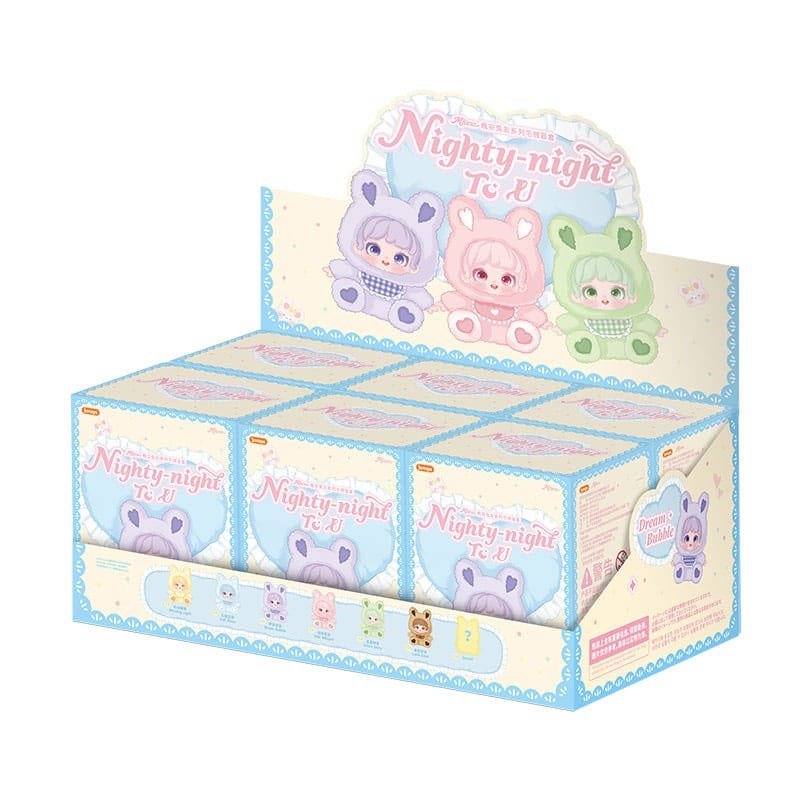 Miana: Nighty Night To U Series Blind Box Figurine 15 cm Display (6) | 6975733531715