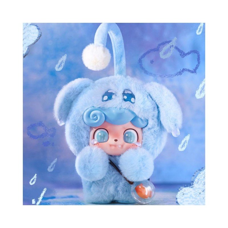 QKid: Emotional Hairy Monsters Series Blind Box Figurine 12 - 14 cm Display (6) | 6975733531951