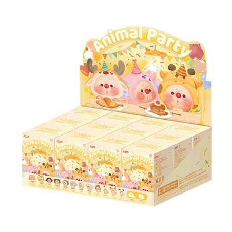 Oyo: Animal Party Mini Series Blind Box figure 5 - 7 cm Display (12) | 6975733531975