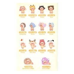 Oyo: Animal Party Mini Series Blind Box figure 5 - 7 cm Display (12) | 6975733531975