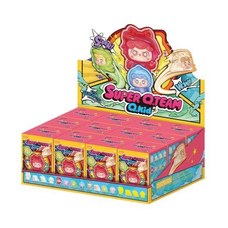 QKid: Super Q. Team Mini Series Blind Box figure 5 cm Display (12) | 6975733532309
