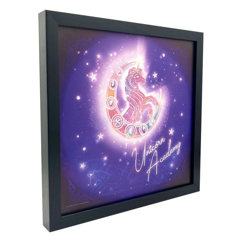 Unicorn Academy poster toile Logo (lumineux) | 8053172180348