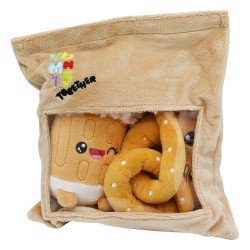 Yummis Together Plush Figures 2 Pack Pretzel & Beer in Take Away Bag 21 cm | 8053172181420
