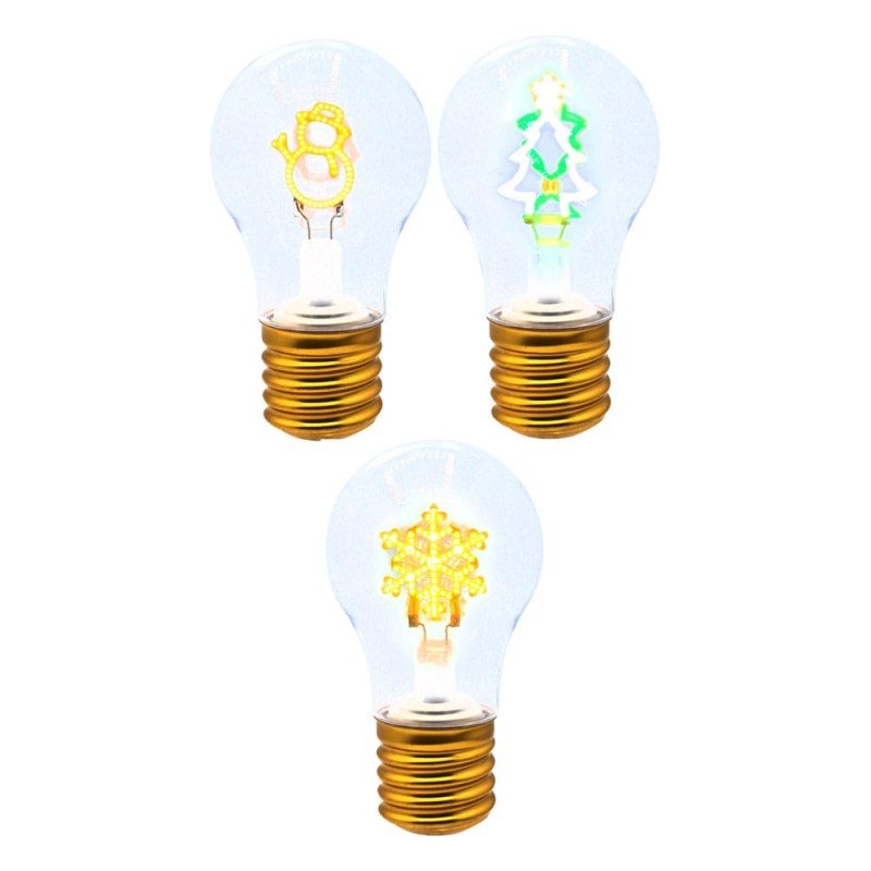 LED Bulb Lights Christmas Assortment (12) | 8053172181826