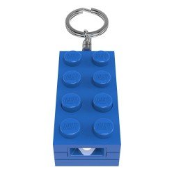 LEGO Minifigures Light-Up Keychain Stone blue 8 cm 