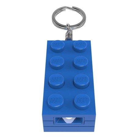 LEGO Minifigures Light-Up Keychain Stone blue 8 cm | 4895028536015