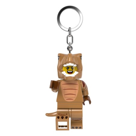LEGO Minifigures porte-clés lumineux T-Rex Costume 8 cm | 4895028536350