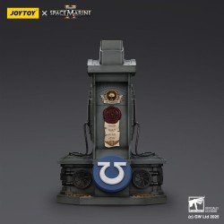 Warhammer 40,000: Space Marine 2 replique Ultramarines Lieutenant Titus casque avec présentoir 44 cm | 6927054401697
