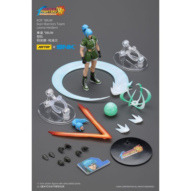 The King Of Fighters '98 figurine Hero Team Leona Heidern 11 cm | 6927054401703