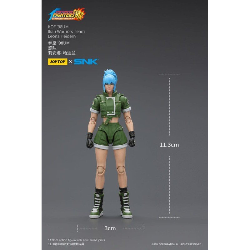 The King Of Fighters '98 figurine Hero Team Leona Heidern 11 cm | 6927054401703