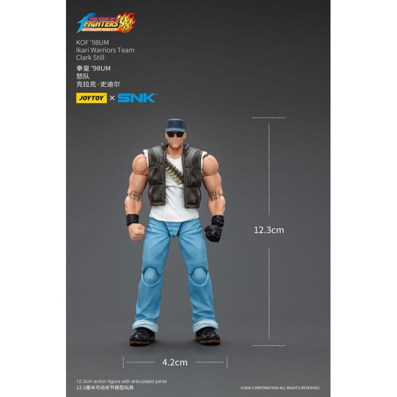 The King Of Fighters '98 figurine Hero Team Clark Still 12 cm | 6927054401727