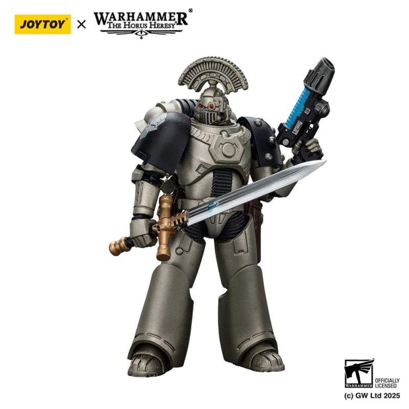 Warhammer The Horus Heresy figurine 1/18 lron Warriors MKVI Tactical Sergeant with Power Sword and Plasma Pistol 12 cm | 6927054401758