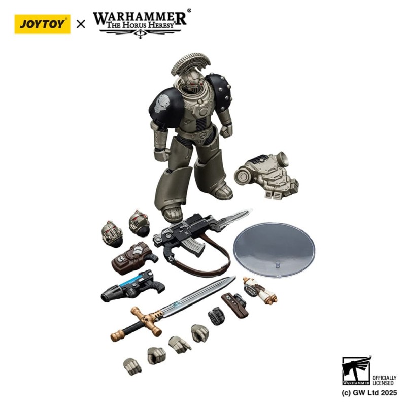 Warhammer The Horus Heresy figurine 1/18 lron Warriors MKVI Tactical Sergeant with Power Sword and Plasma Pistol 12 cm | 6927054401758