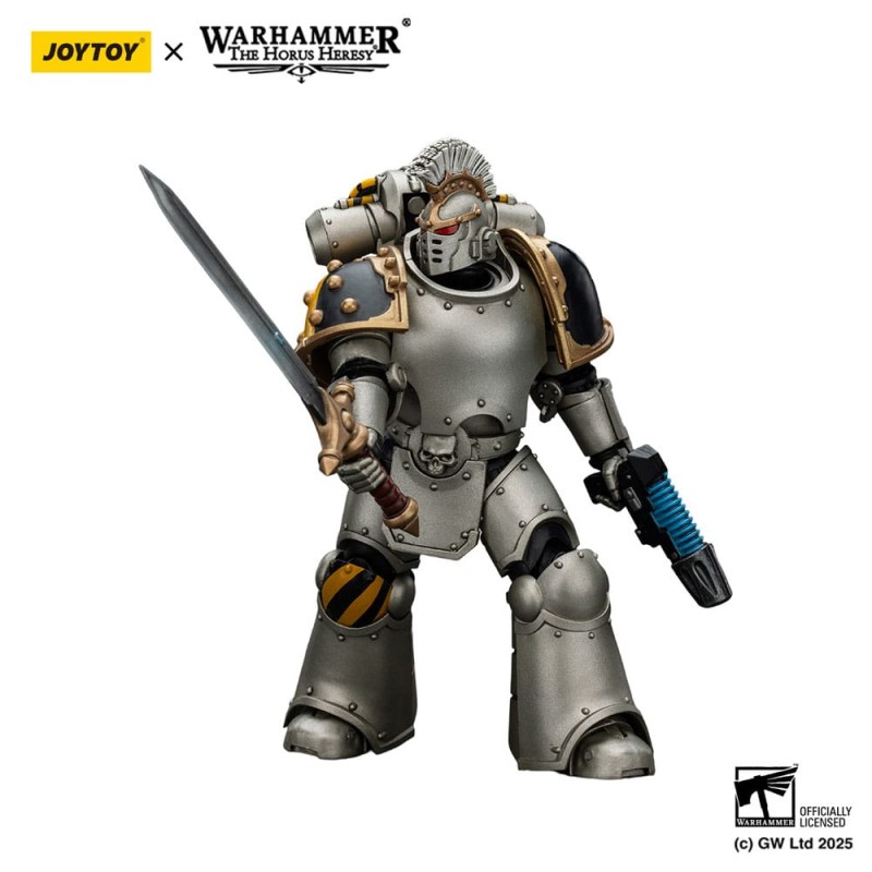 Warhammer The Horus Heresy figurine 1/18 lron Warriors Command Squad Chosen with Legion Standard 12 cm | 6927054401765