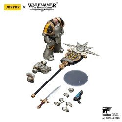 Warhammer The Horus Heresy Action Figure 1/18 lron Warriors Command Squad Chosen with Legion Standard 12 cm | 6927054401765