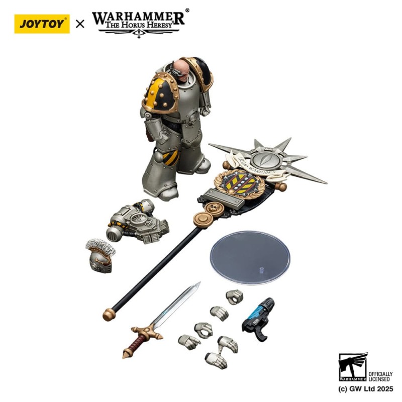 Warhammer The Horus Heresy figurine 1/18 lron Warriors Command Squad Chosen with Legion Standard 12 cm | 6927054401765