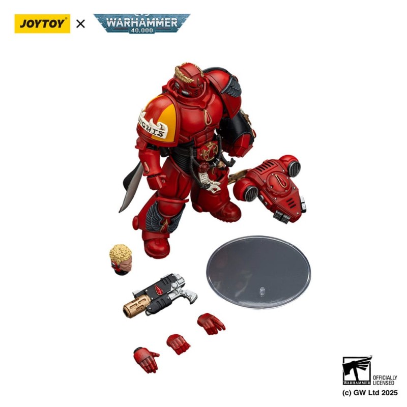 Warhammer 40,000: Combat Patrol Blood Angels figurine Captain with Inferno Pistol & Power Fist 20 cm | 6927054401772