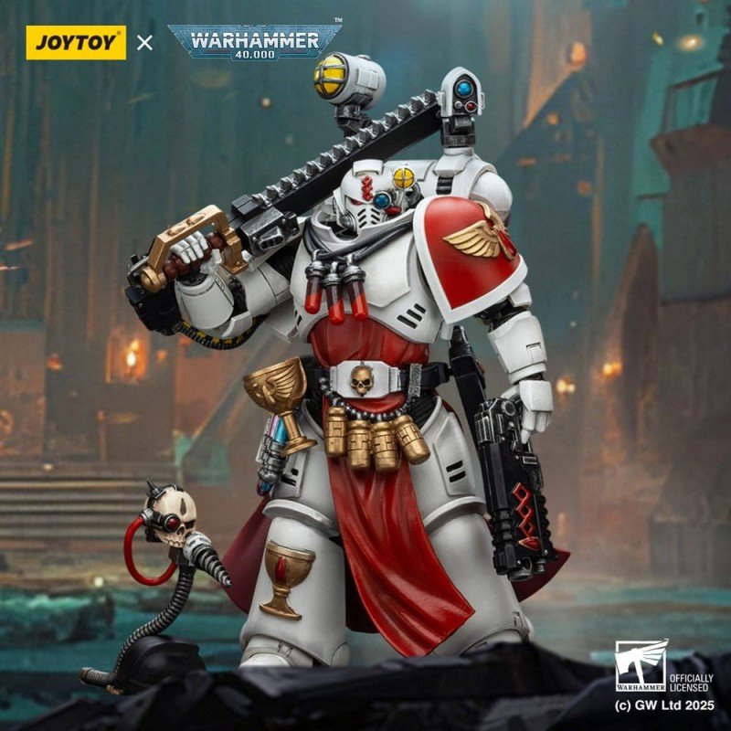 Warhammer 40,000: Combat Patrol Blood Angels figurine Sanguinary Priest with Heavy bolt pistol chainsword and narthecium 20 cm | 6927054401789