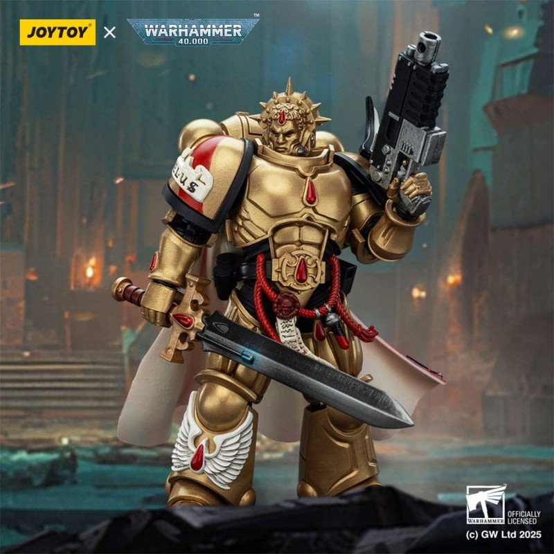 Warhammer 40,000: Combat Patrol Blood Angels figurine Captain with Heavy Bolt Pistol & Power Sword 20 cm | 6927054401796
