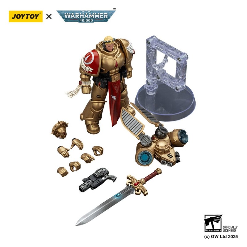 Warhammer 40,000: Combat Patrol Blood Angels figurine Sanguinary Guard 1 with Inferno Pistol and Encarmine Blade 20 cm | 6927054401840