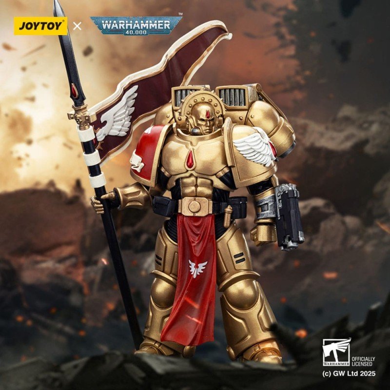 Warhammer 40,000: Combat Patrol Blood Angels figurine Sanguinary Guard 3 with Angelus Boltgun and Encarmine Spear 20 cm | 6927054401864